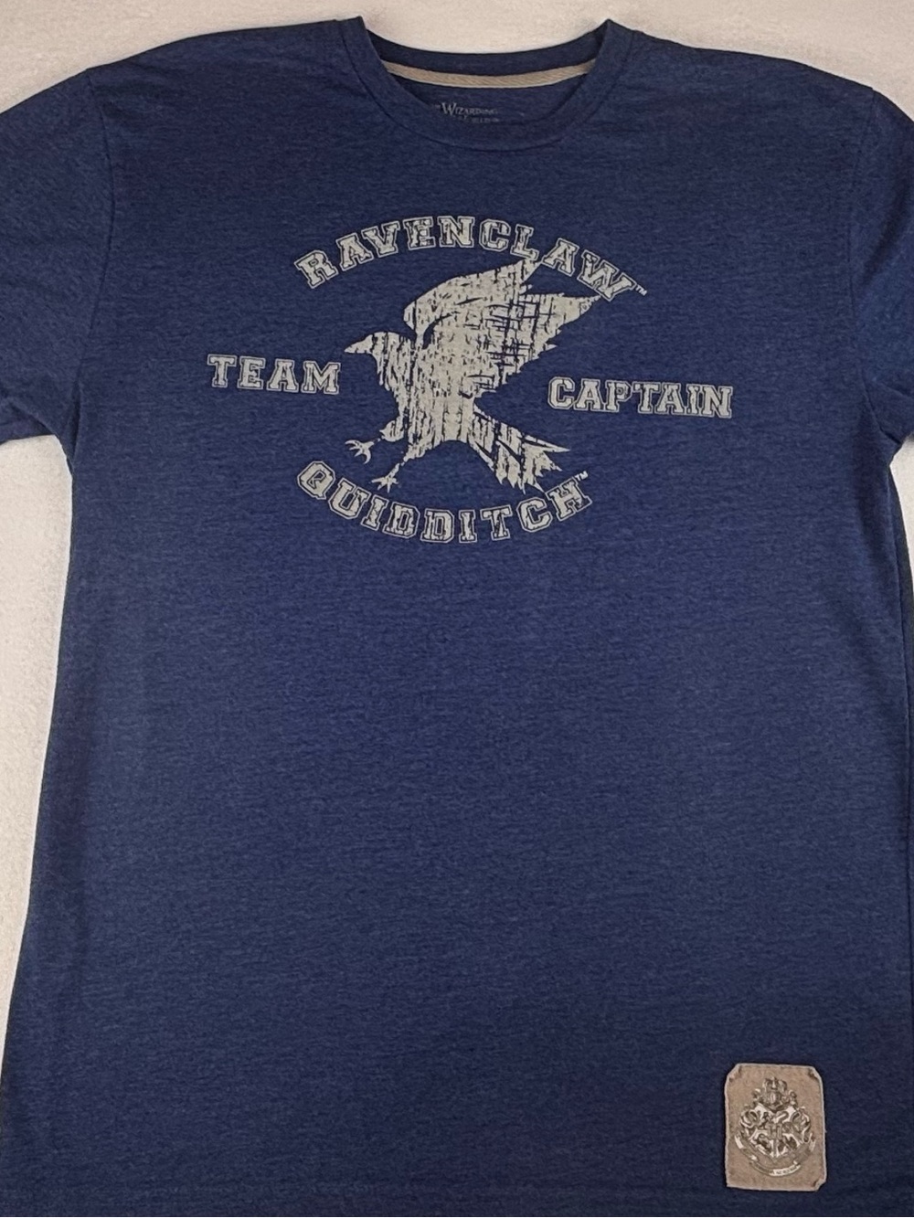Ravenclaw Team Captain Short Sleeve T-Shirt - Navy Blue
